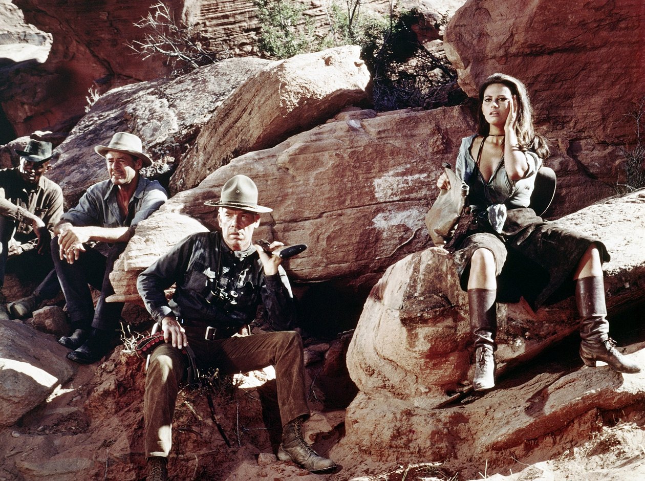 THE PROFESSIONALS 1966 REGISERT AV RICHARD BROOKS av Jean Le and workshop Noir