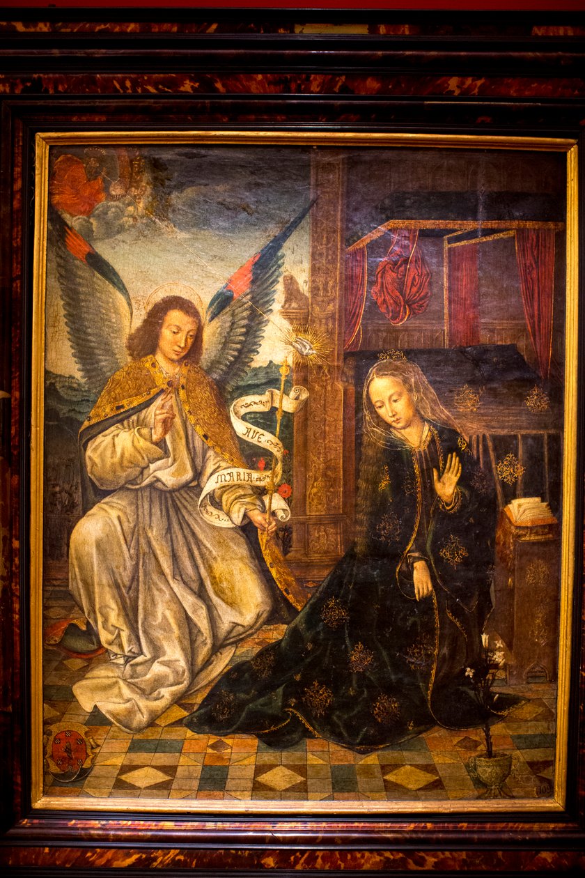 Kunngjøringen tilskrevet Gerard David av Unbekannt