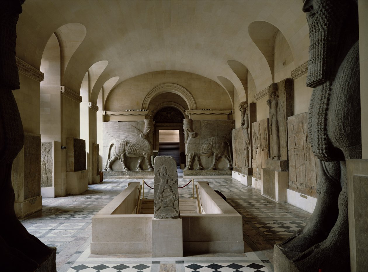 Det assyriske rommet ved Louvre i Paris (bilde) av Unbekannt