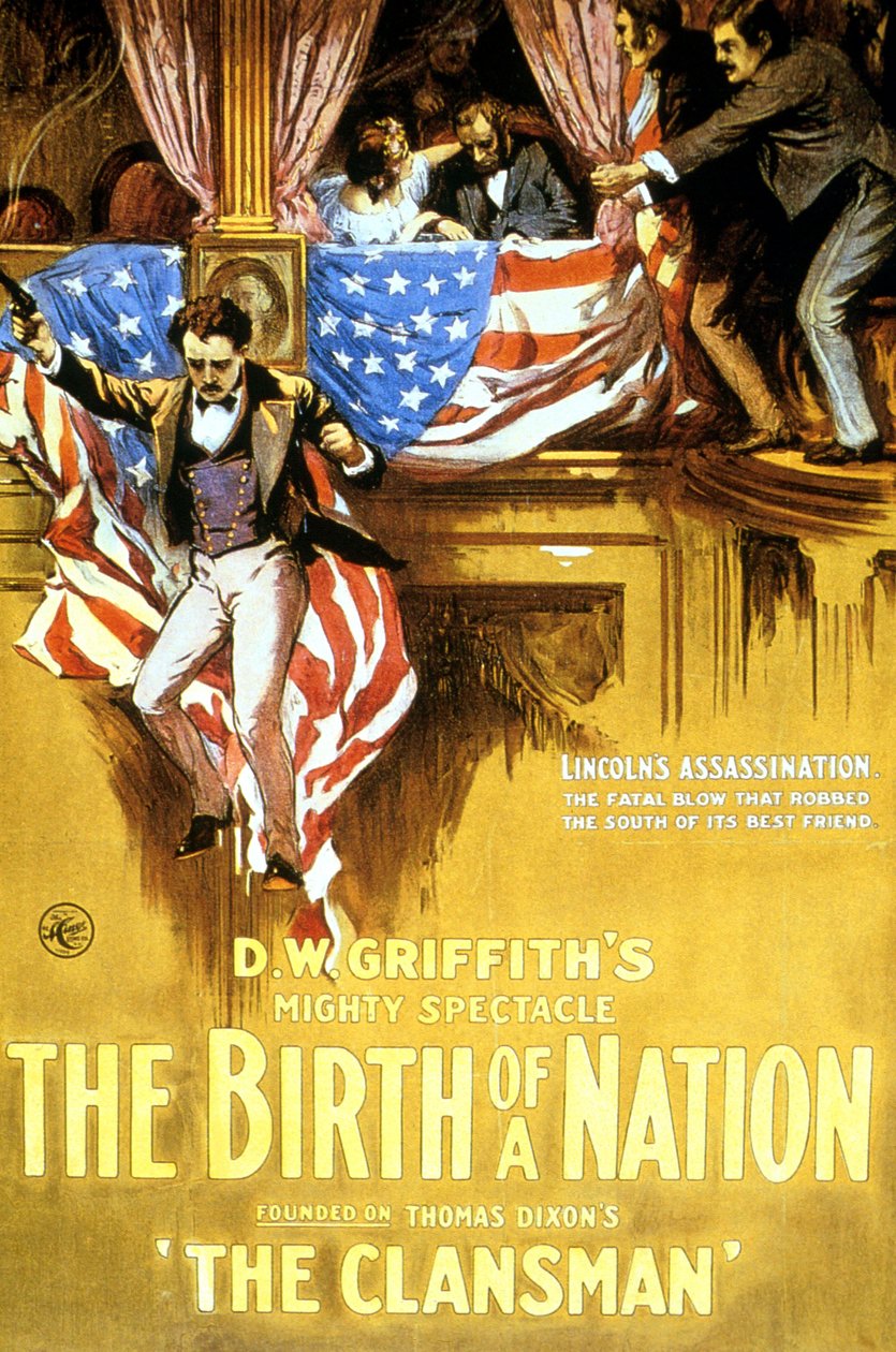 The Birth of a Nation The Clansman of DwGriffith 1915 av Unbekannt