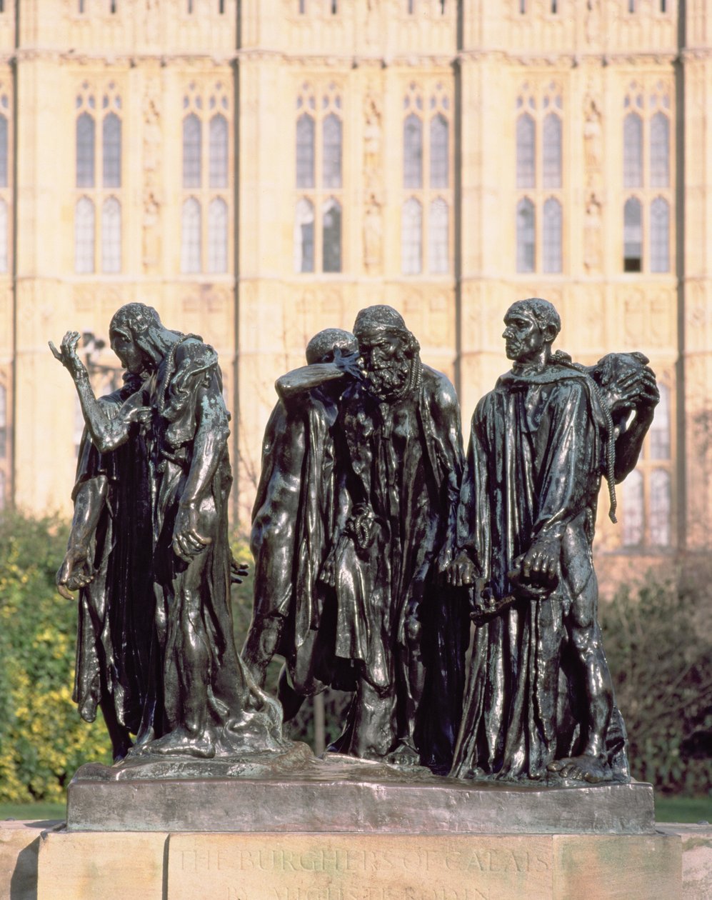 The Burghers of Calais, av Auguste Rodin (1840-1917) fullført innen 1888 (bilde) av Unbekannt
