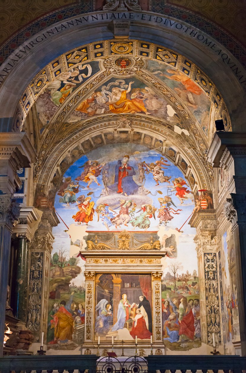 Carafa-kapellet, Santa Maria sopra Minerva, Roma, Italia (bilde) av Unbekannter Künstler