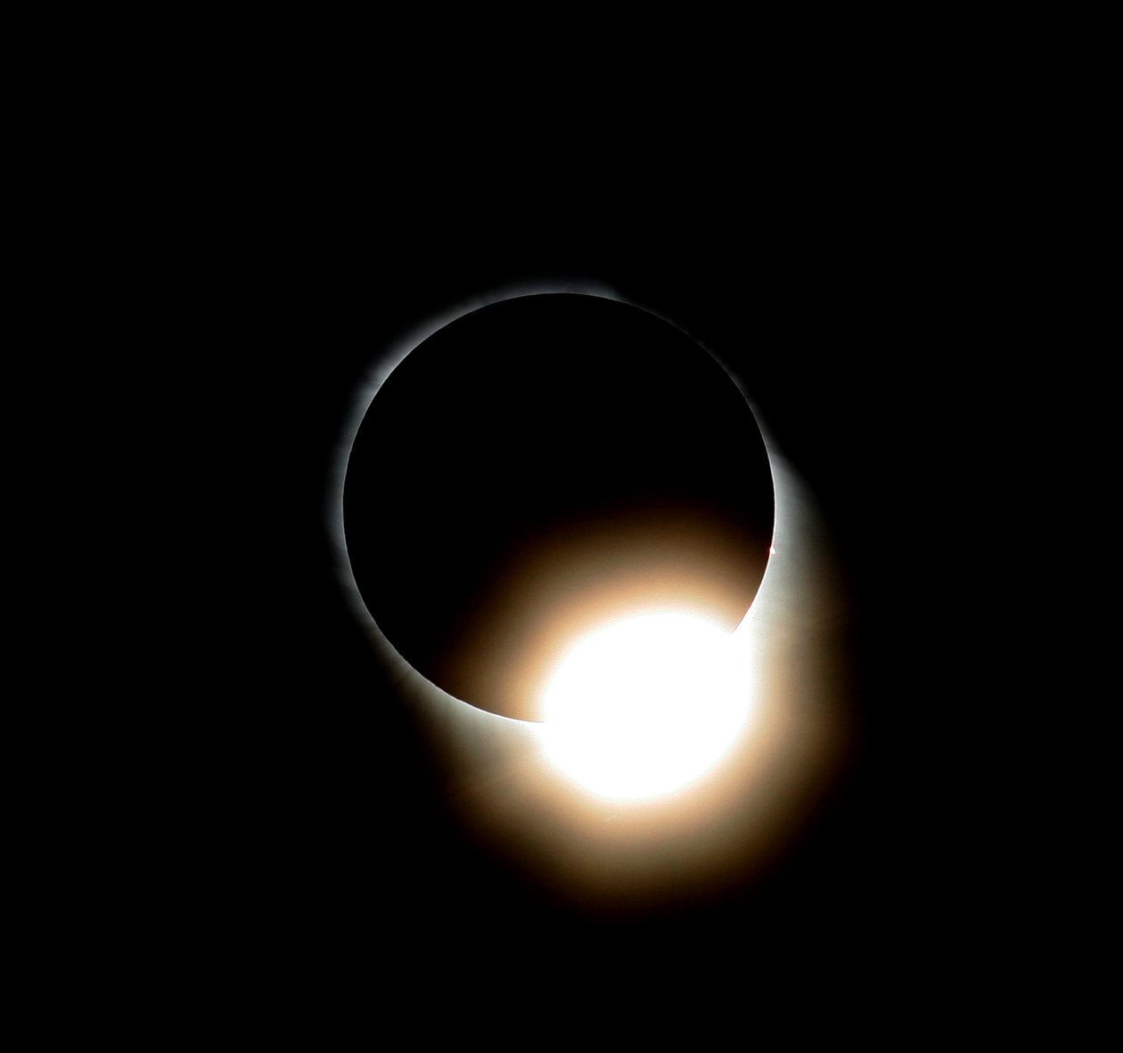 Diamantringen, total solformørkelse, Tyrkia, 29. mars 2006 av Unbekannt