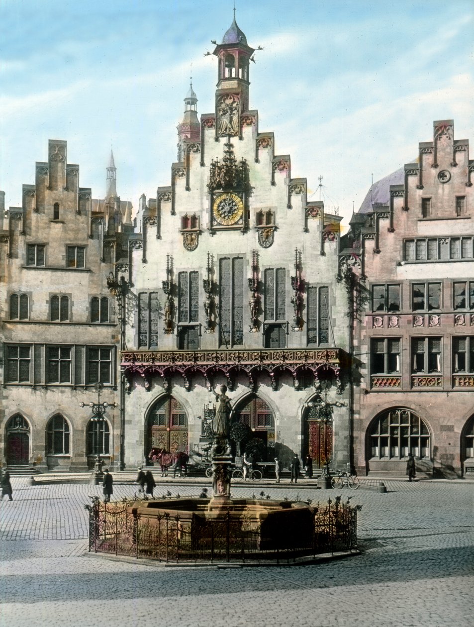 Frankfurts rådhus heter Römer av Unbekannter Künstler