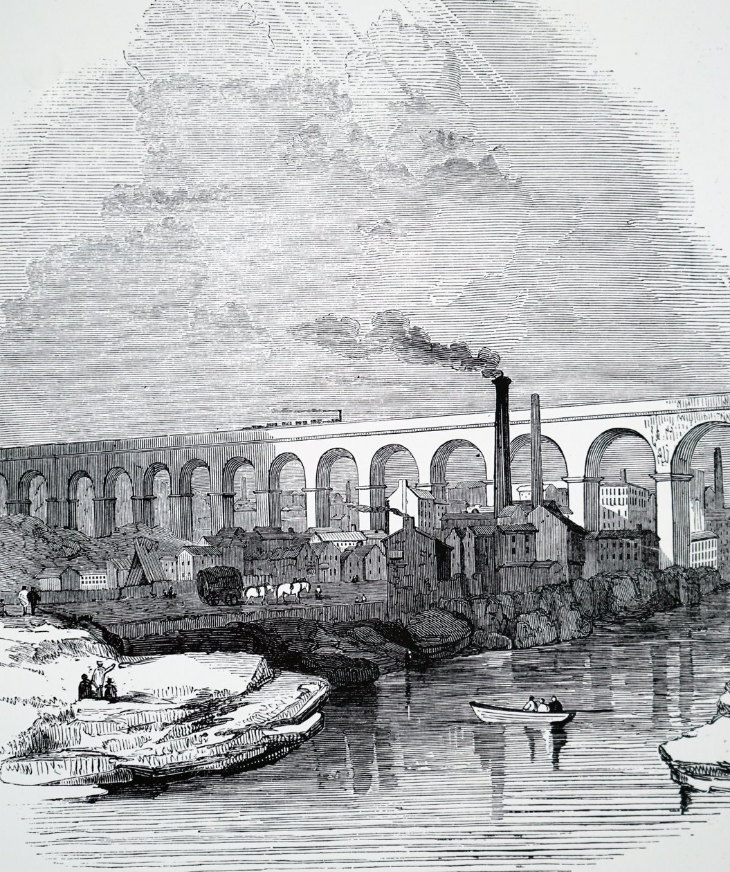 Stockport-viadukten av Unbekannt