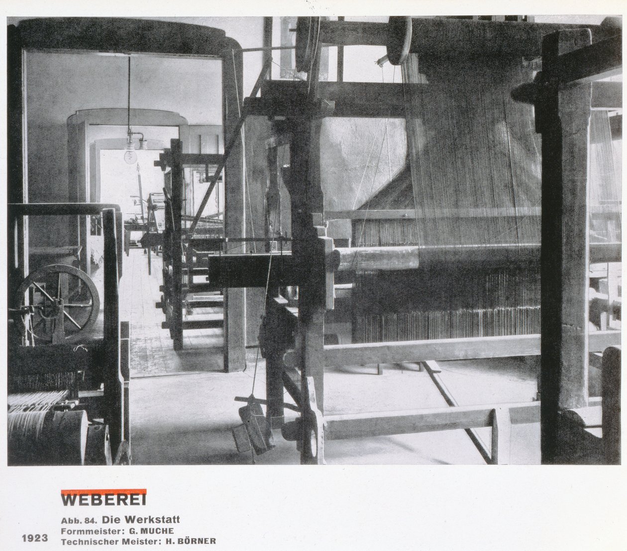 The Weaving Workshop, fra verkstedene til Bauhaus, Weimar av Unbekannt