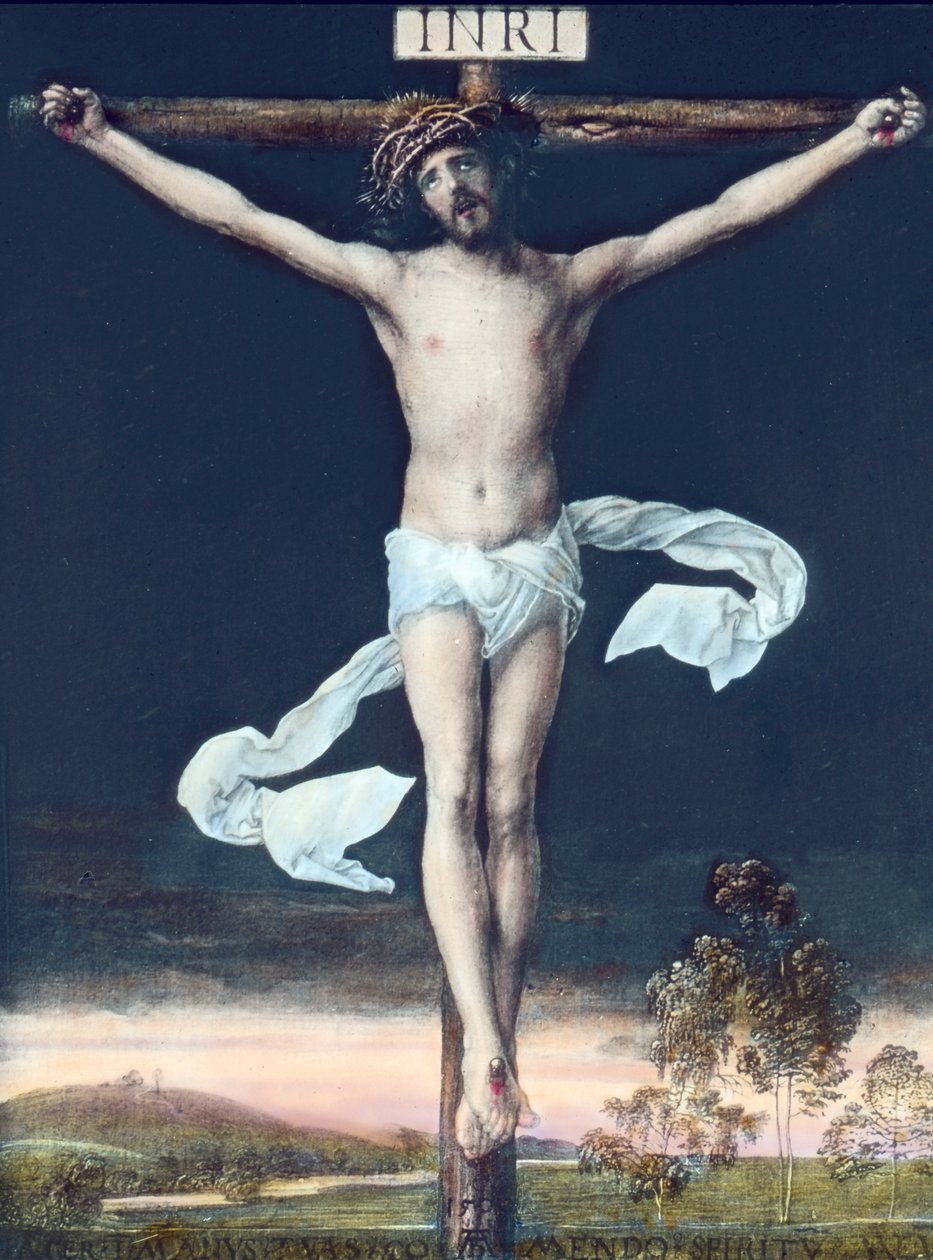 Jesu Kristi korsfestelse av Unbekannter Künstler