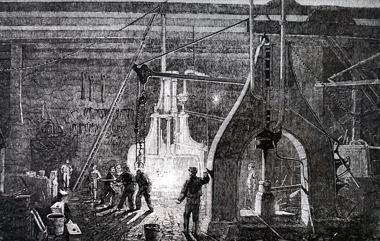 Produksjonsgulvet til Robert Stephenson and Company. av Unbekannt