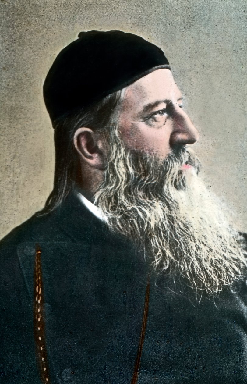 Låtskriveren og metodistpredikanten Ernst Heinrich Gebhardt av Unbekannter Künstler