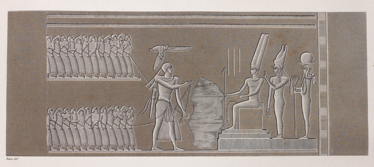 Theben: Karnak, nærbilde av Unbekannt