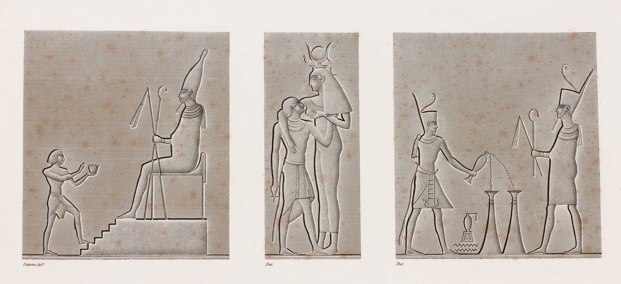 Theben, Karnak, på nært hold av Unbekannt