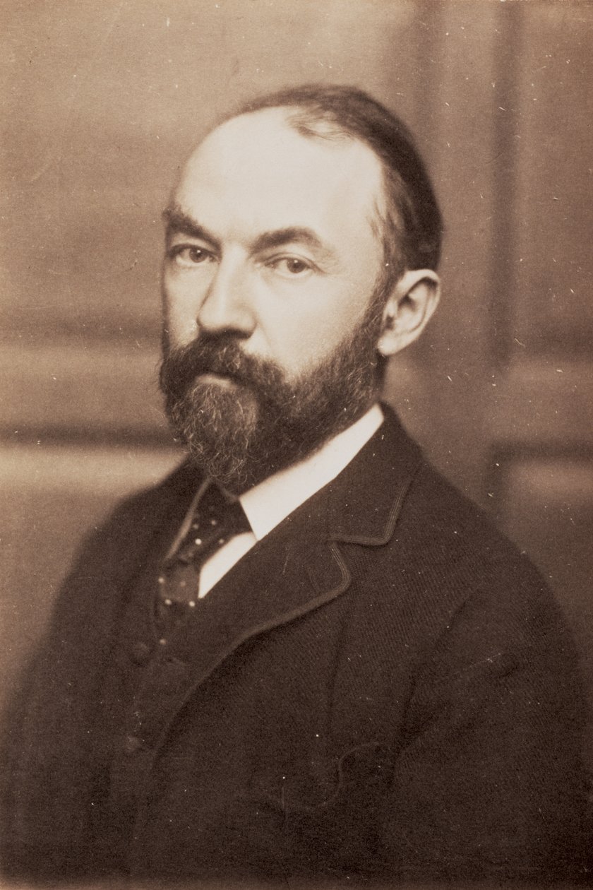Thomas Hardy (1840-1928) (sepia-bilde) av Unbekannt