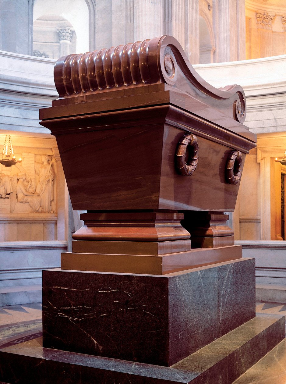 Graven til militærmannen og keiseren til den franske Napoleon I Bonaparte (1769-1821). Paris. Invalidene. ©AISA/Leemage av Unbekannt