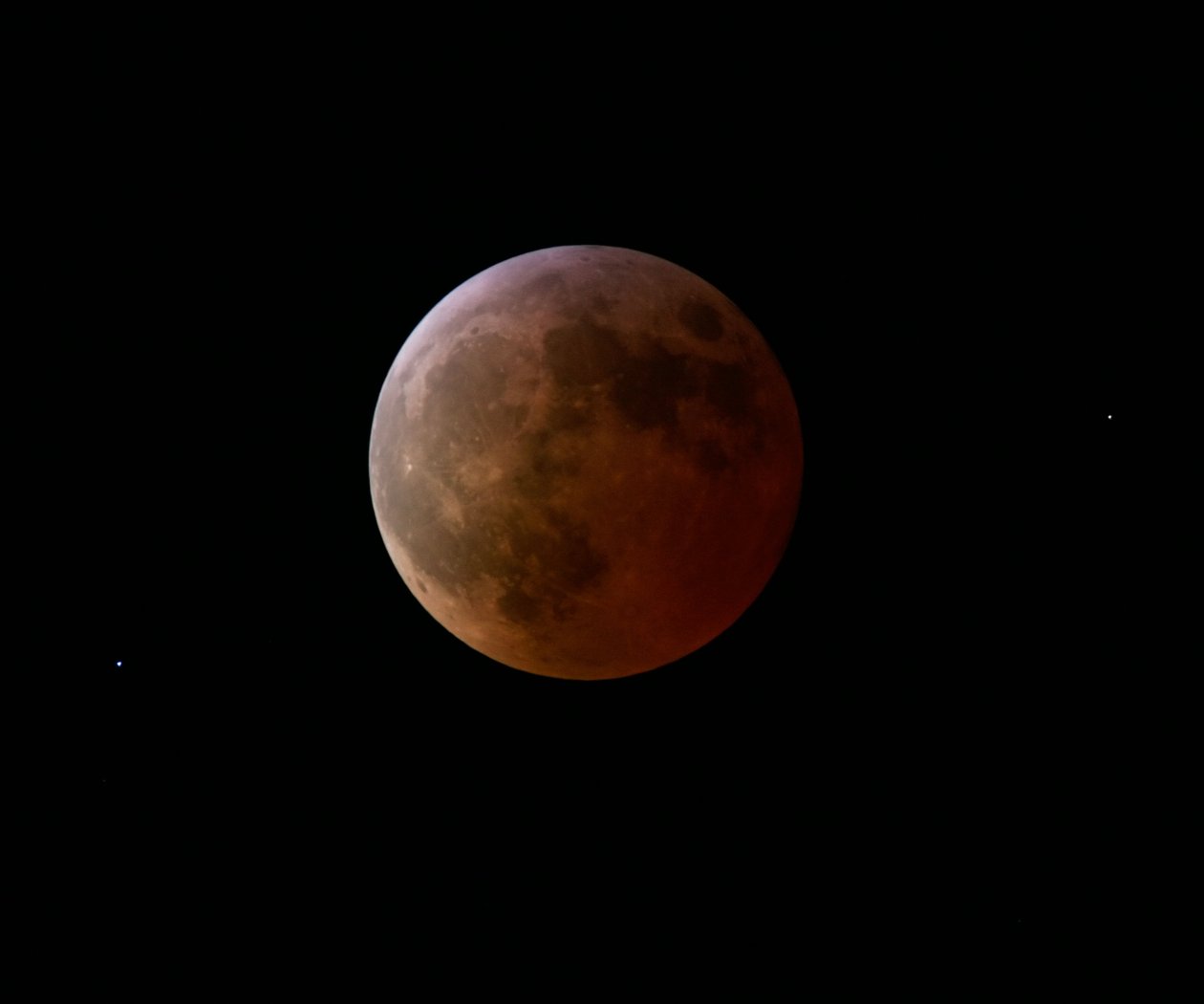 Total måneformørkelse, 3. mars 2007 av Unbekannt