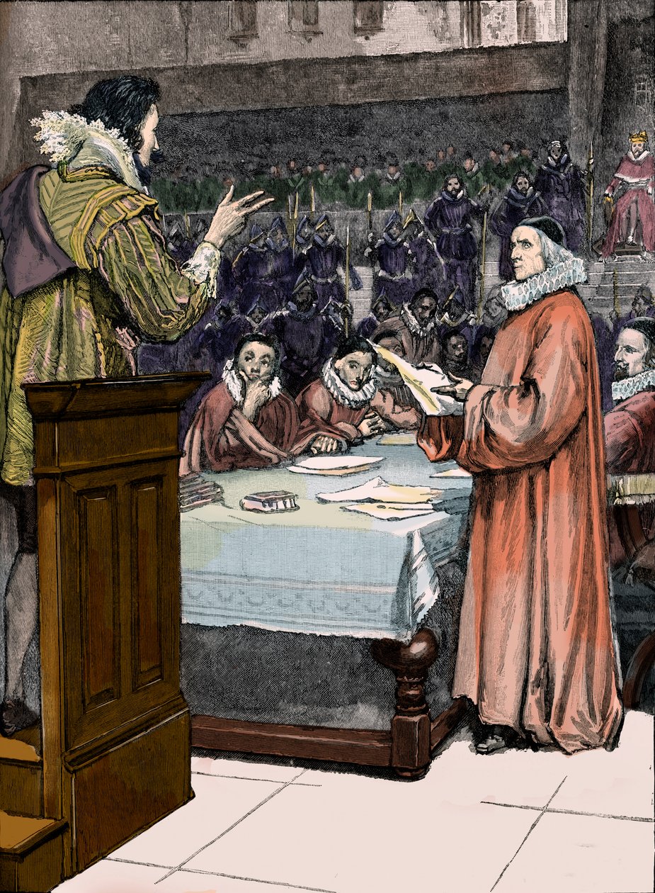 Rettssaken mot George Villiers av Unbekannter Künstler