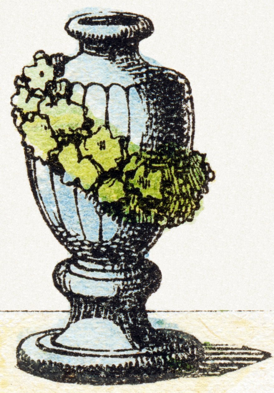 U - Urne - Child Entertainment Alphabet ca. 1890 (litografi) av Unbekannt