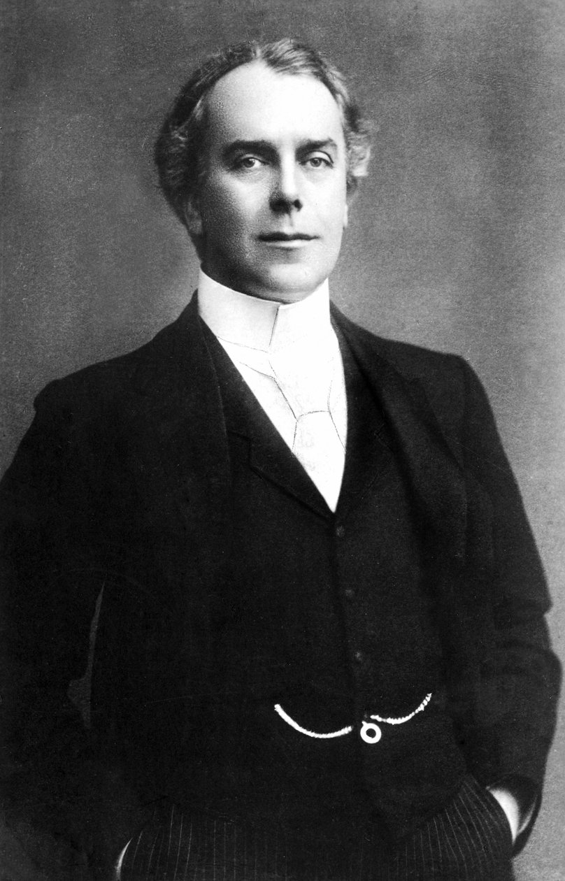 Storbritannia: Edward Smith Willard, skuespiller/manager 1853-1915 av Unbekannt