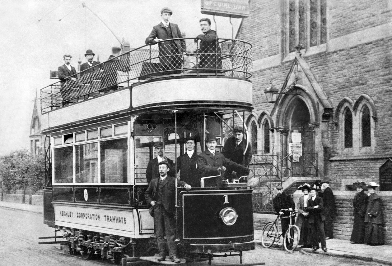 Storbritannia: Keighleys første elektriske trikk av Unbekannt