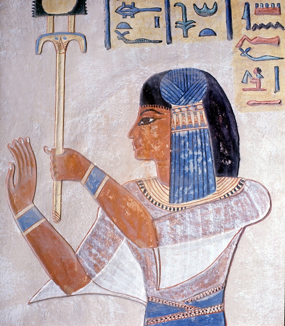 Valley of the Queens, en sønn av RAMSES II. Stedet i Luxor, Egypt. av Leopold Blonder