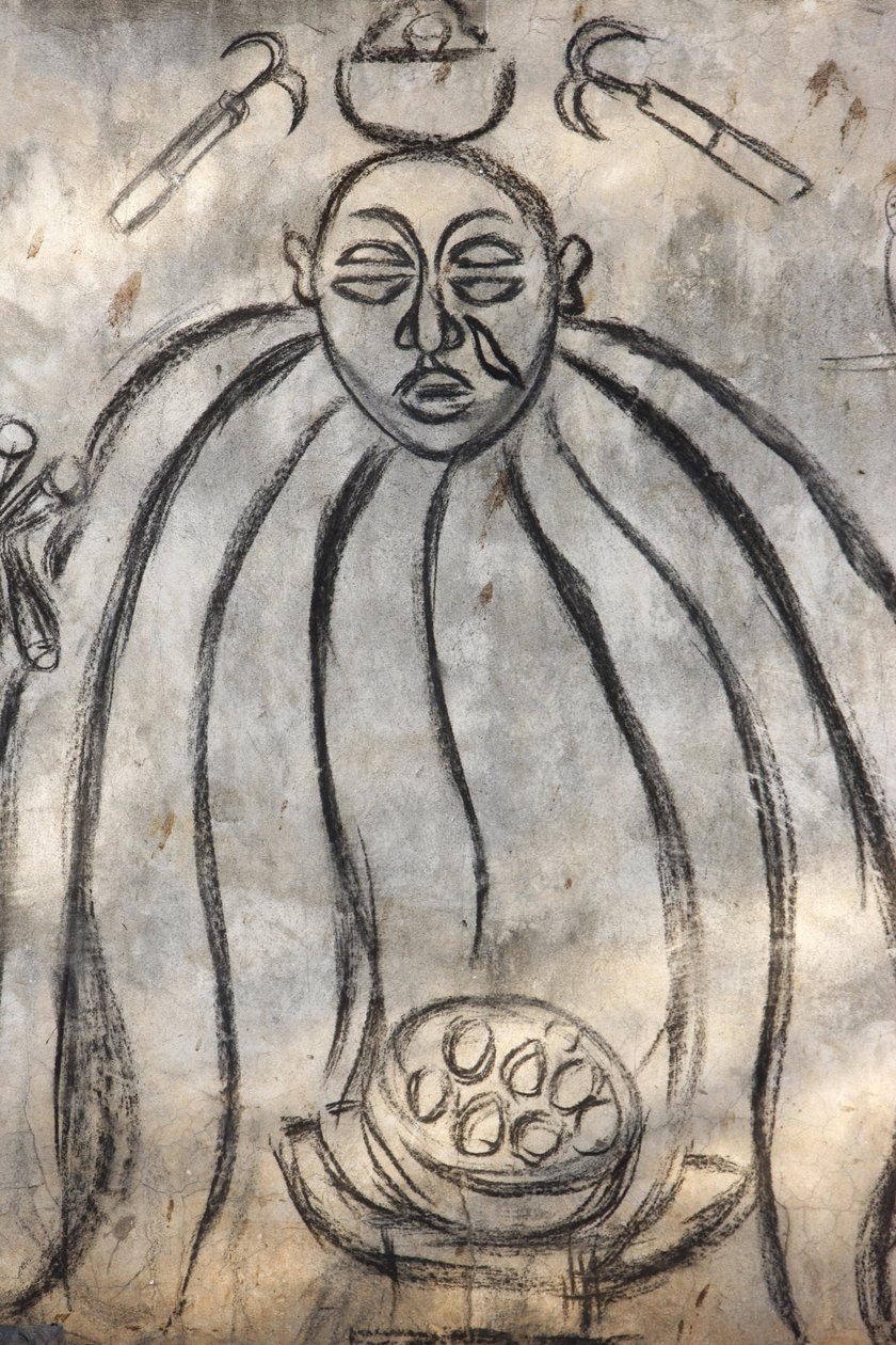 Voodoo guddommelighet, Lome, Togo av Unbekannt