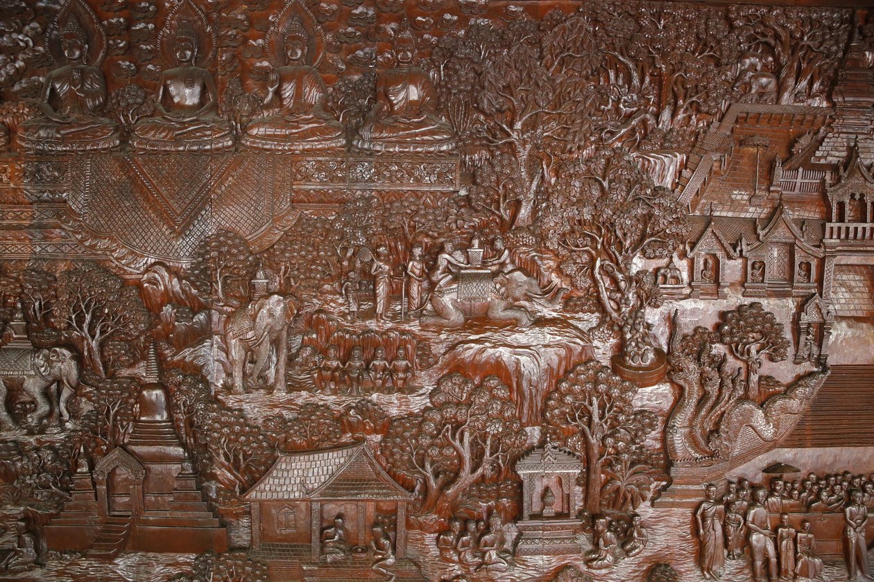 Wat Phra Doi Suthep, Chiang Mai. Lettelse. Thailand av Unbekannt