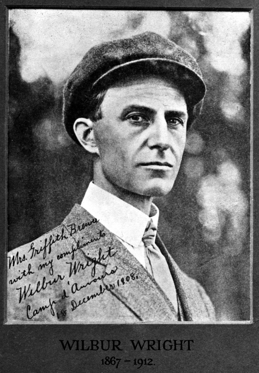 Wilbur Wright, amerikansk flyger av Unbekannt