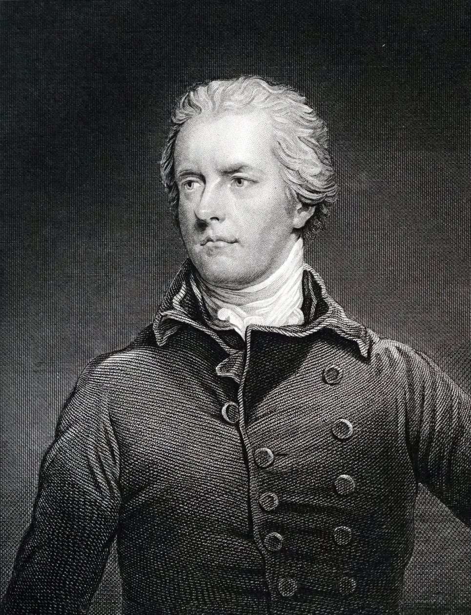 William Pitt den yngre. av Unbekannt