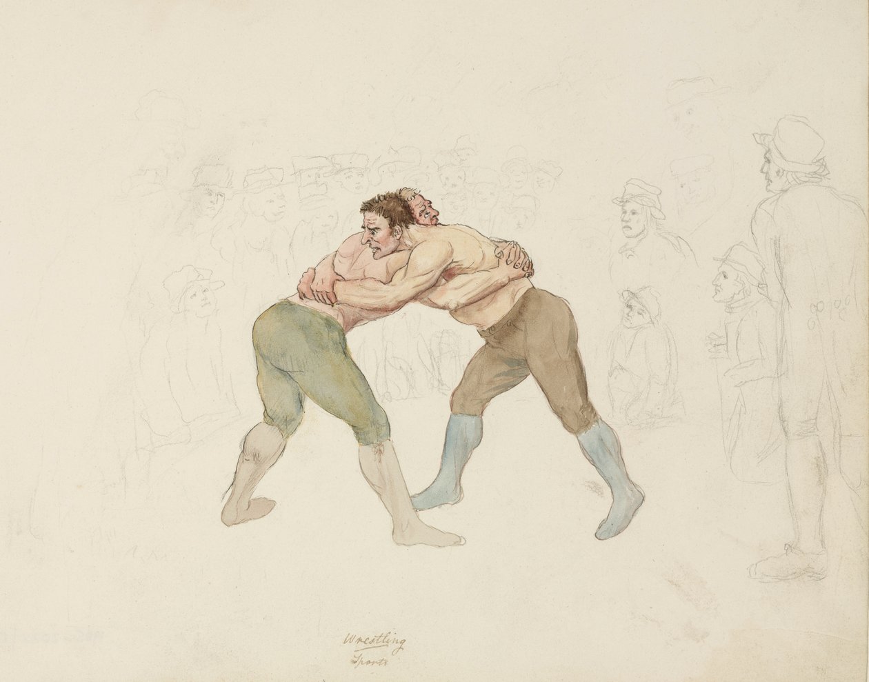 Brytekamp, Northumberland, ca 1805-1820 av Unbekannt