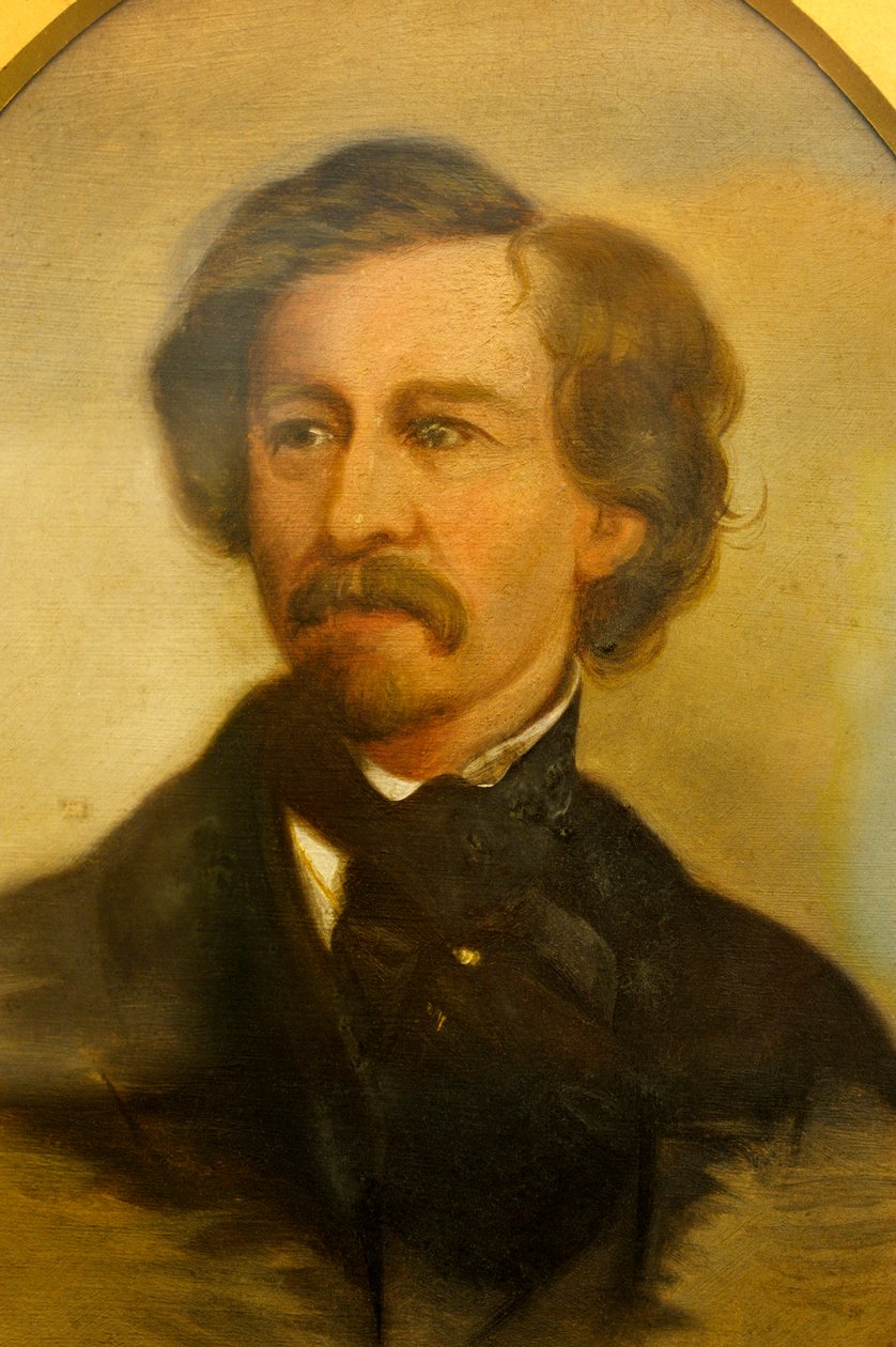 ung Dickens-portrett av Unbekannter Künstler