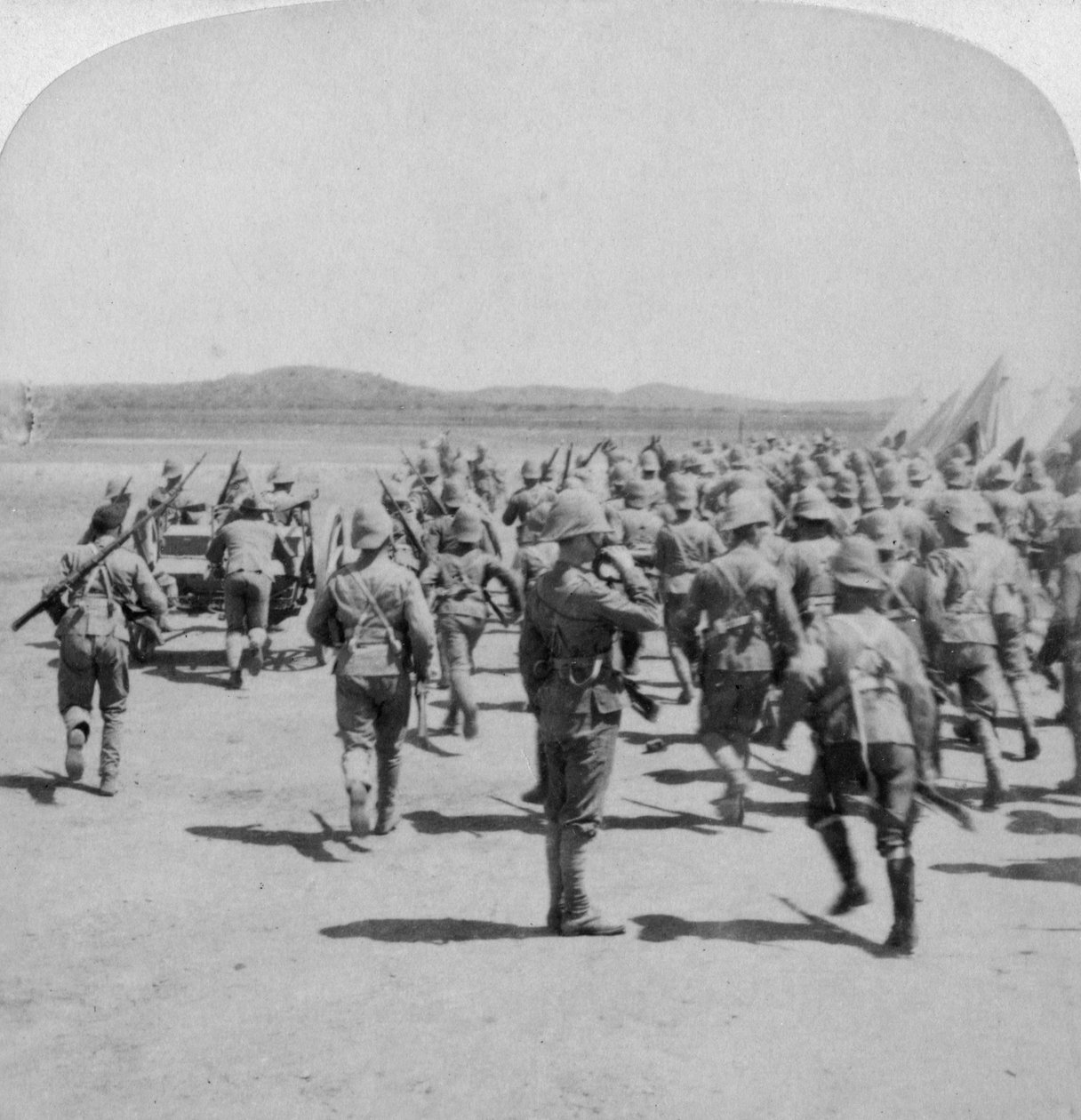 Leiralarm ved Honey Nest Kloof, Sør-Afrika, 1900. av Underwood and Underwood