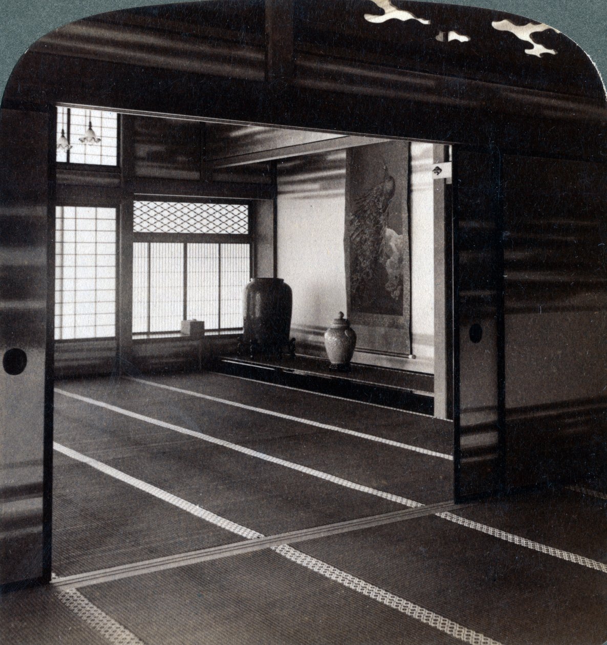 Hjemmet til grev Okuma, Tokyo, Japan, 1904 av Underwood and Underwood