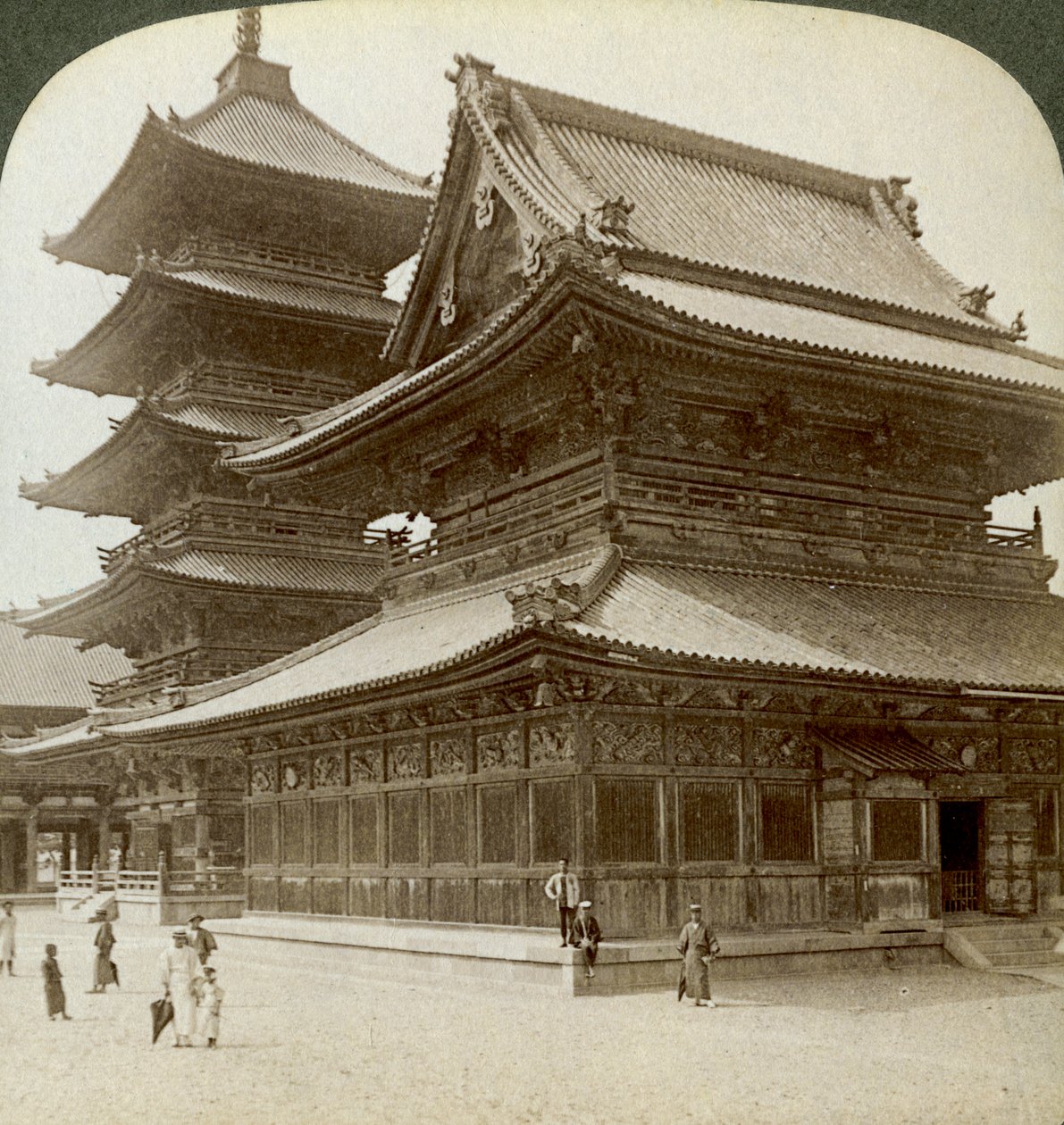 S Tate ly sp Endo r Ofe Viewpoint Oji Hand MP, Kosaka, Japan, 1904 av Underwood and Underwood