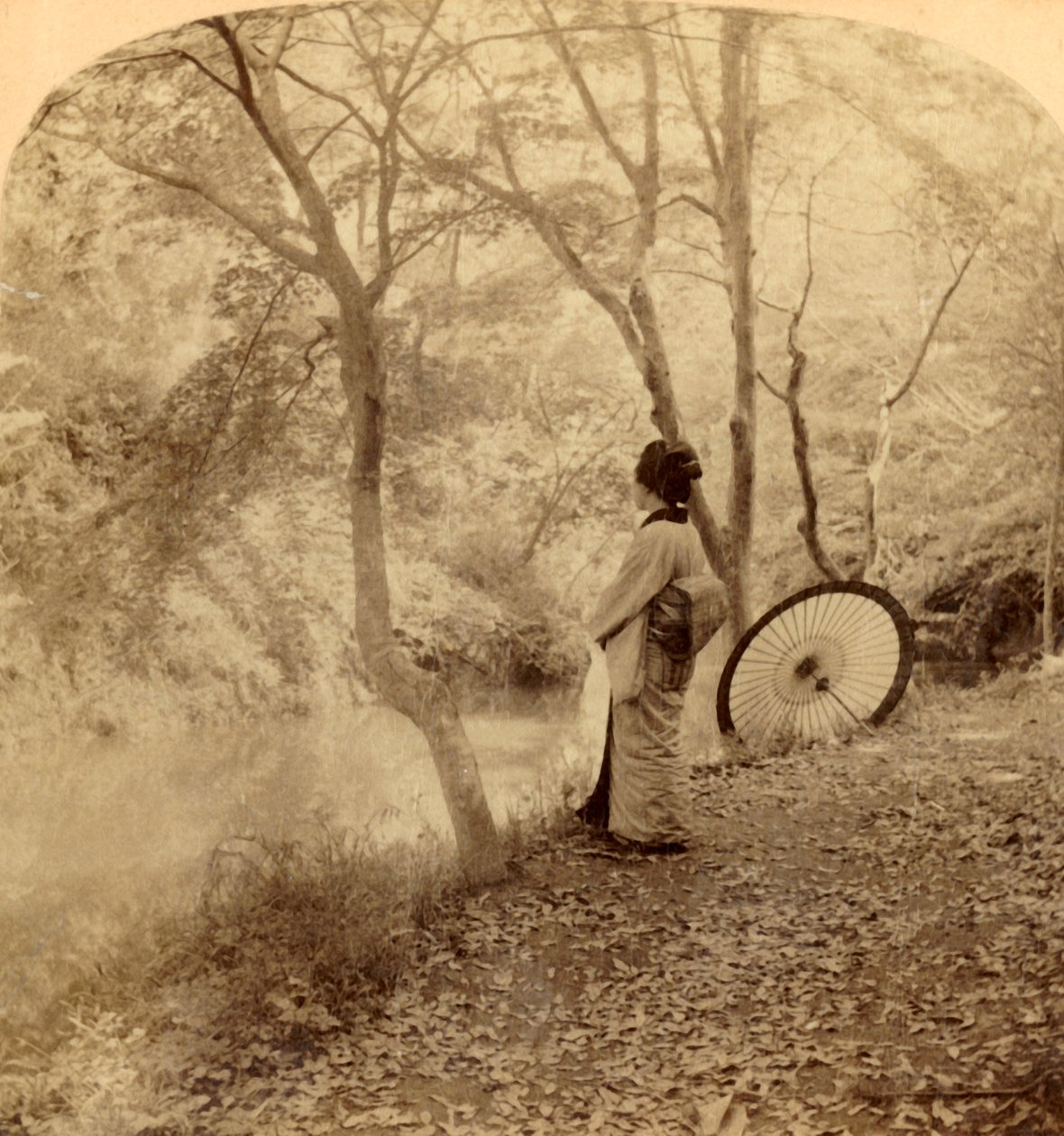 The Golden Days of Autumn i Japan, 1896. av Underwood and Underwood