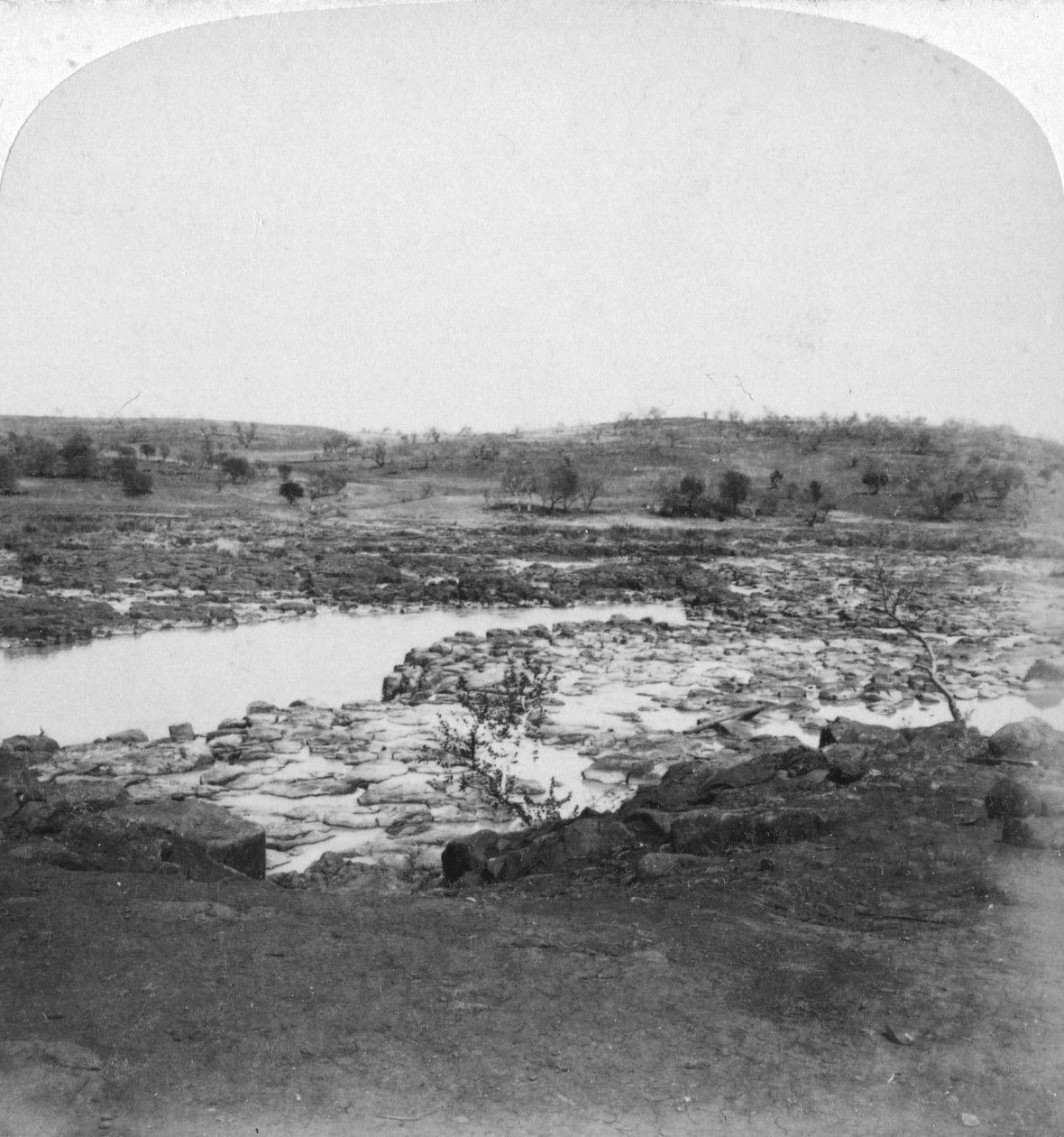 Tugela River, Natal, Sør-Afrika, Boer War, 1901 av Underwood and Underwood