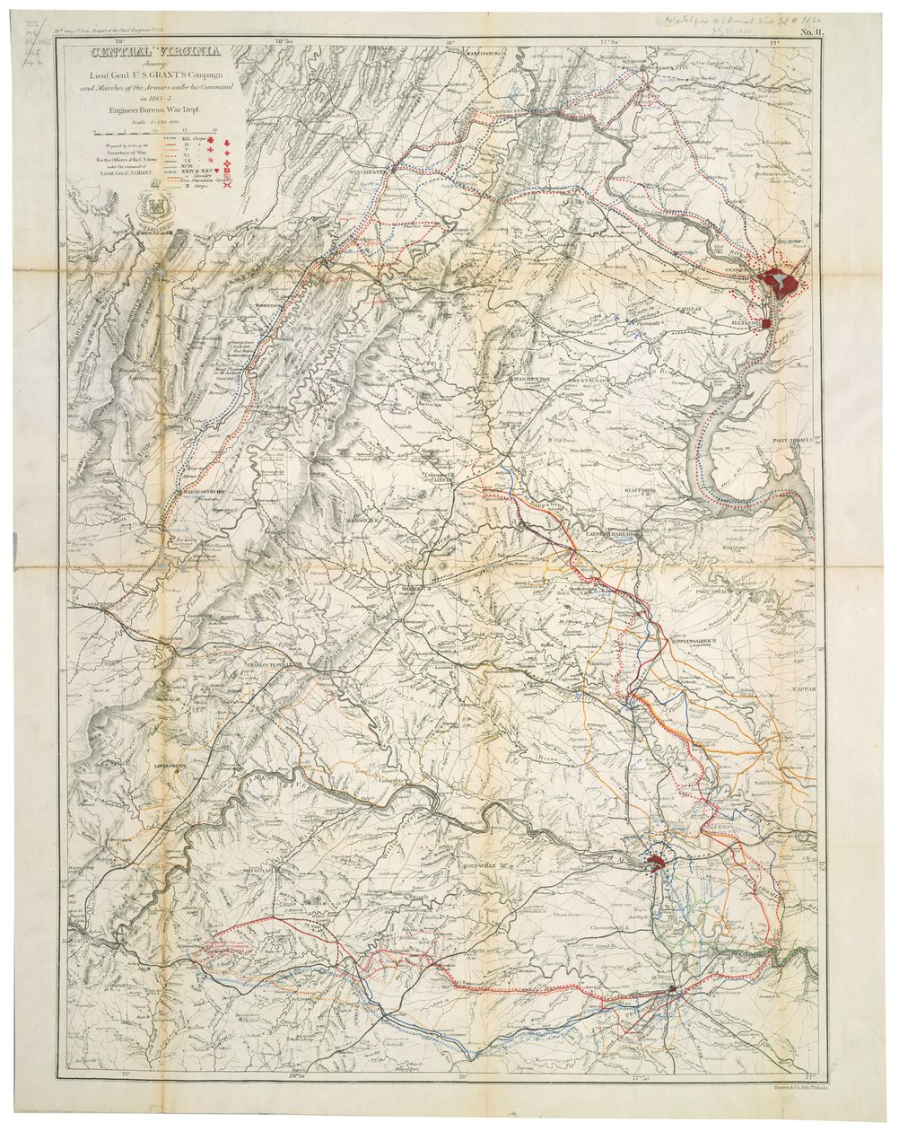 Central Virginia: viser Lieut. Gen