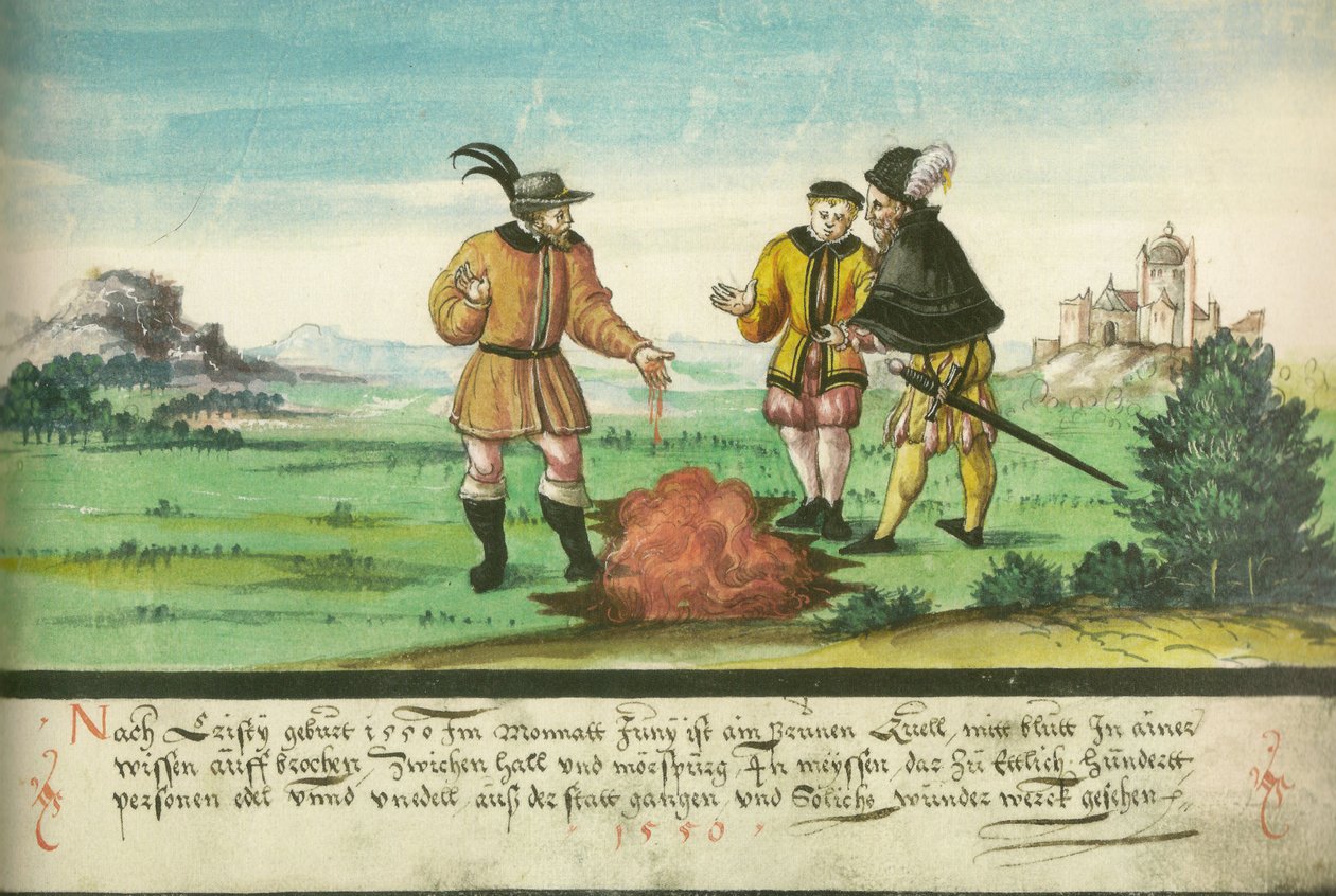 Blodkilde, juni 1550, mellom Halle og Merseburg av Unknown