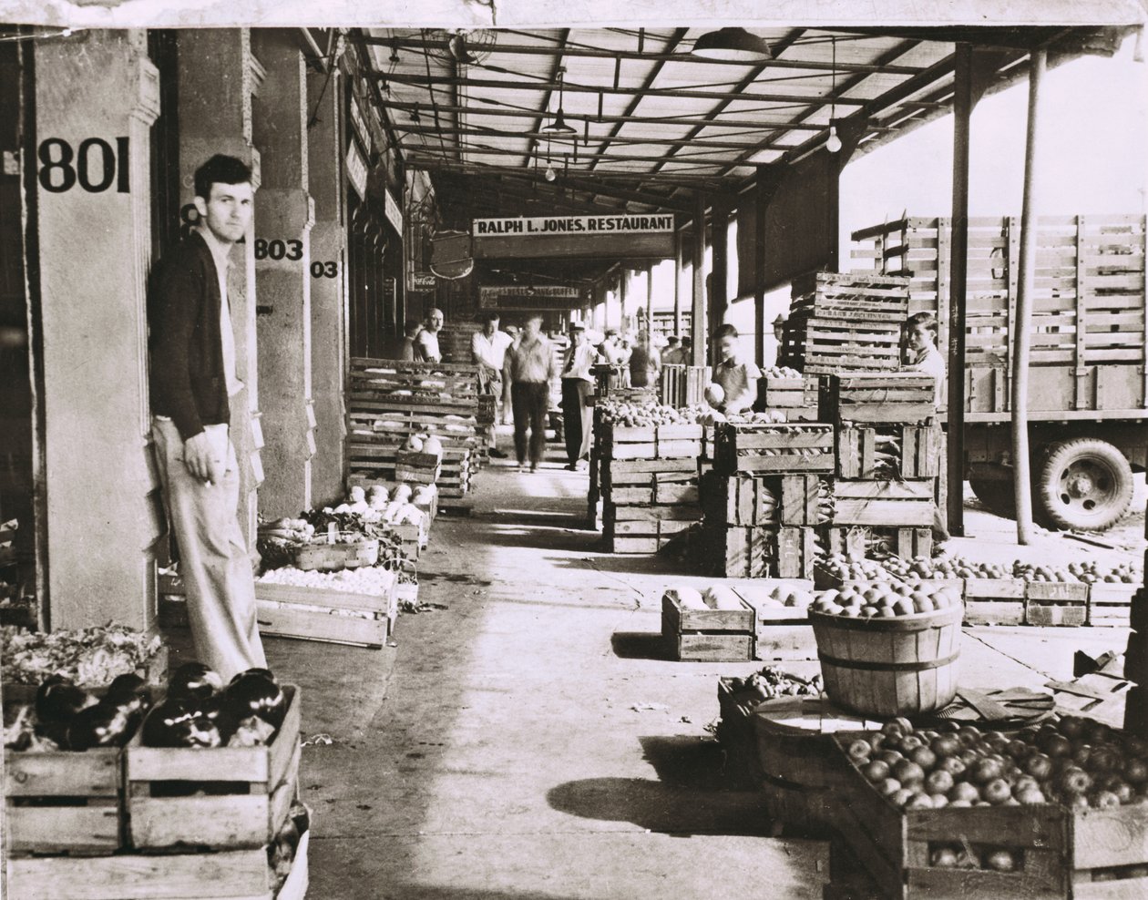 Commission Row (Produce Row), St. Louis av Unknown