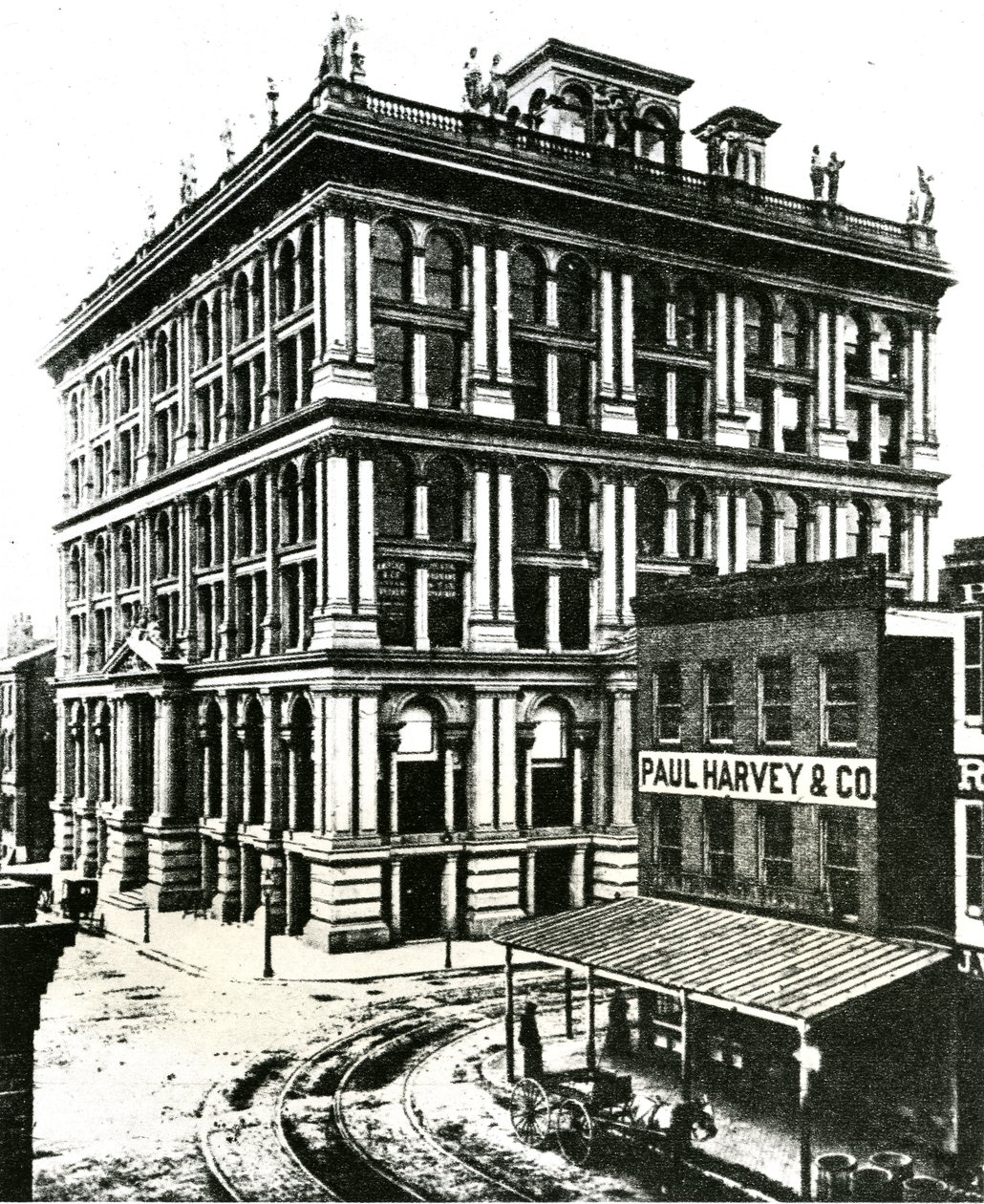 Equitable Building, nordvestlige hjørne av Sixth og Locust Street av Unknown