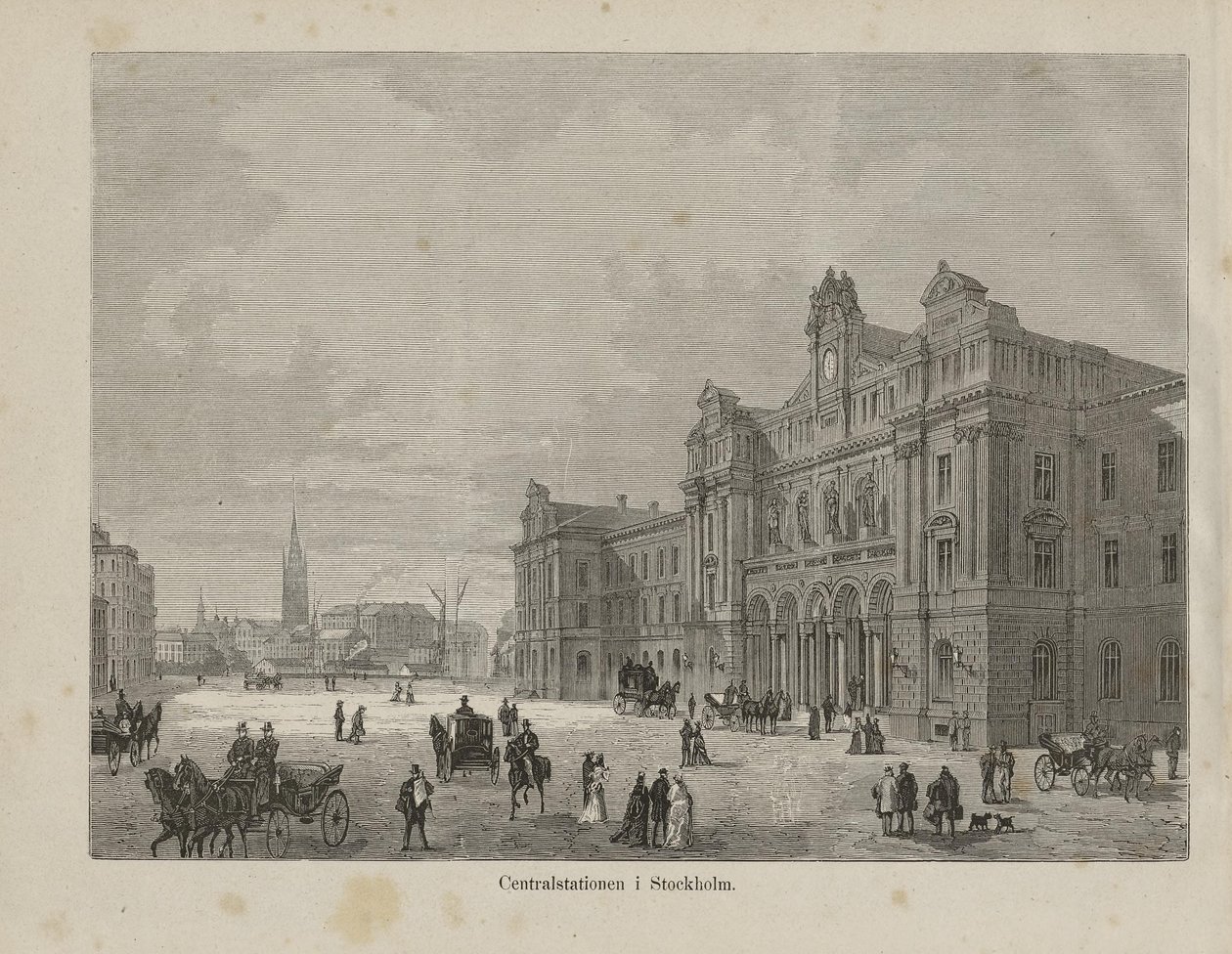 Illustrasjon hentet fra boken Nordiska taflor av ukjent forfatter og utgitt av Albert Bonnier (se, 1875) av Unknown