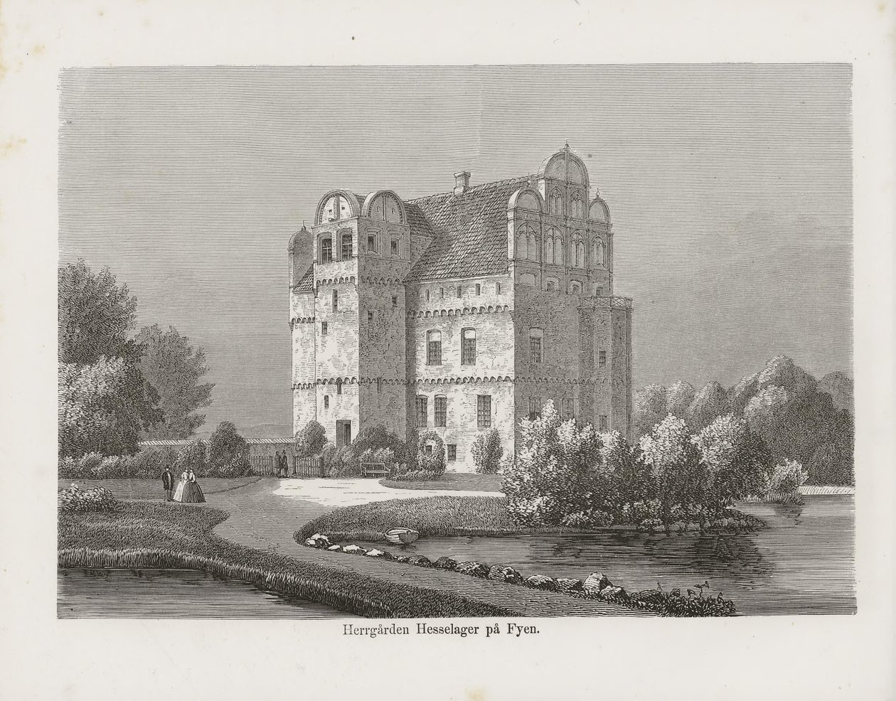 Illustrasjon hentet fra boken Nordiska taflor av ukjent forfatter og utgitt av Albert Bonnier (se, 1867) av Unknown