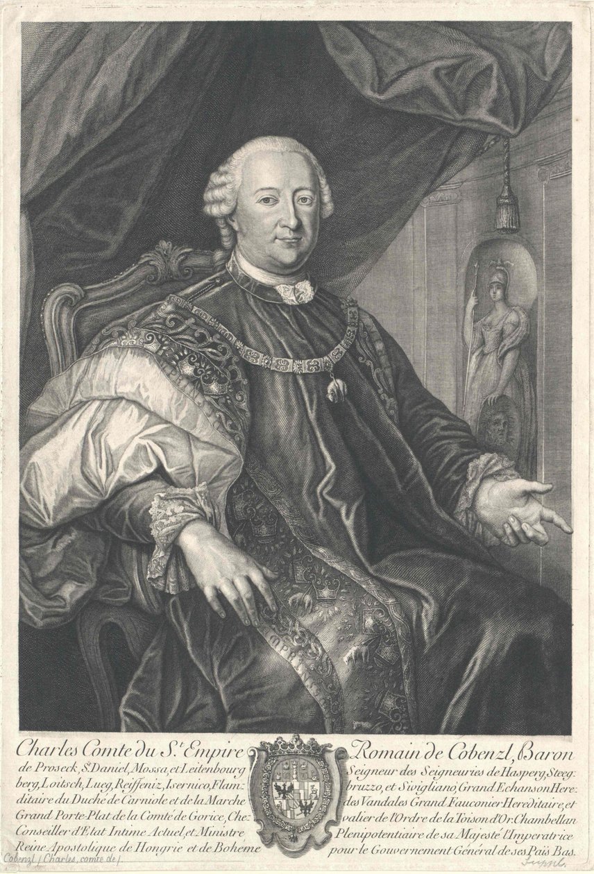 Johann Karl Philipp von Cobenzl av Unknown