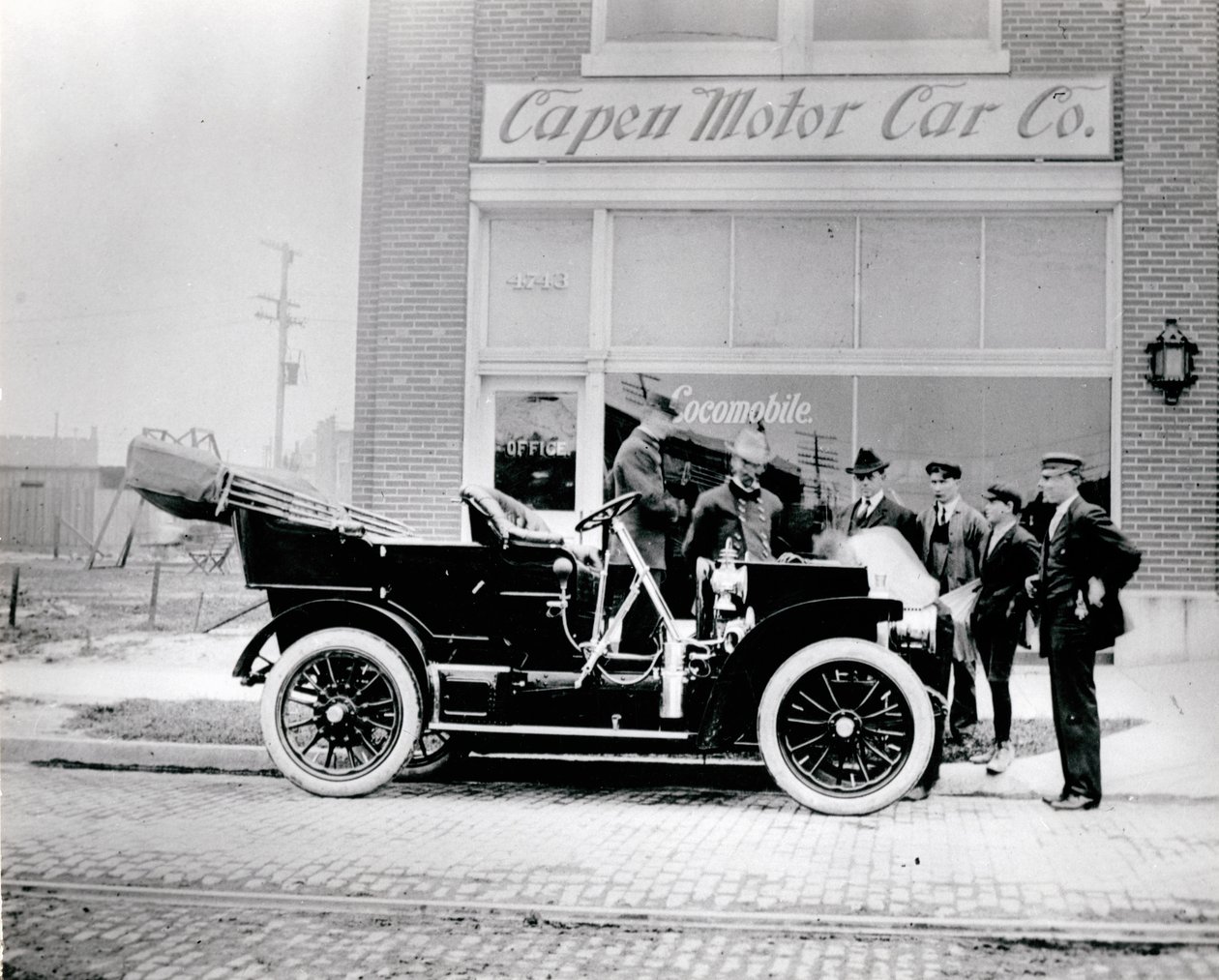 Locomobile, 1907. (Foran Capen Motor Car Company. 4739-4743 McPherson Avenue) av Unknown
