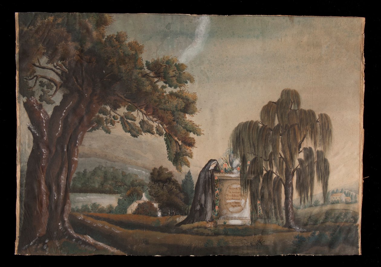 Minnescene for fru Salome Wood av Unknown