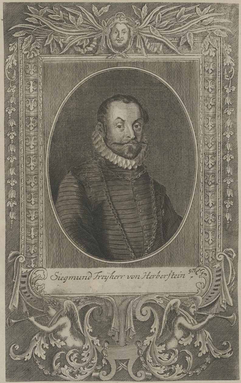 Portrett av Žiga Herberstein av Unknown