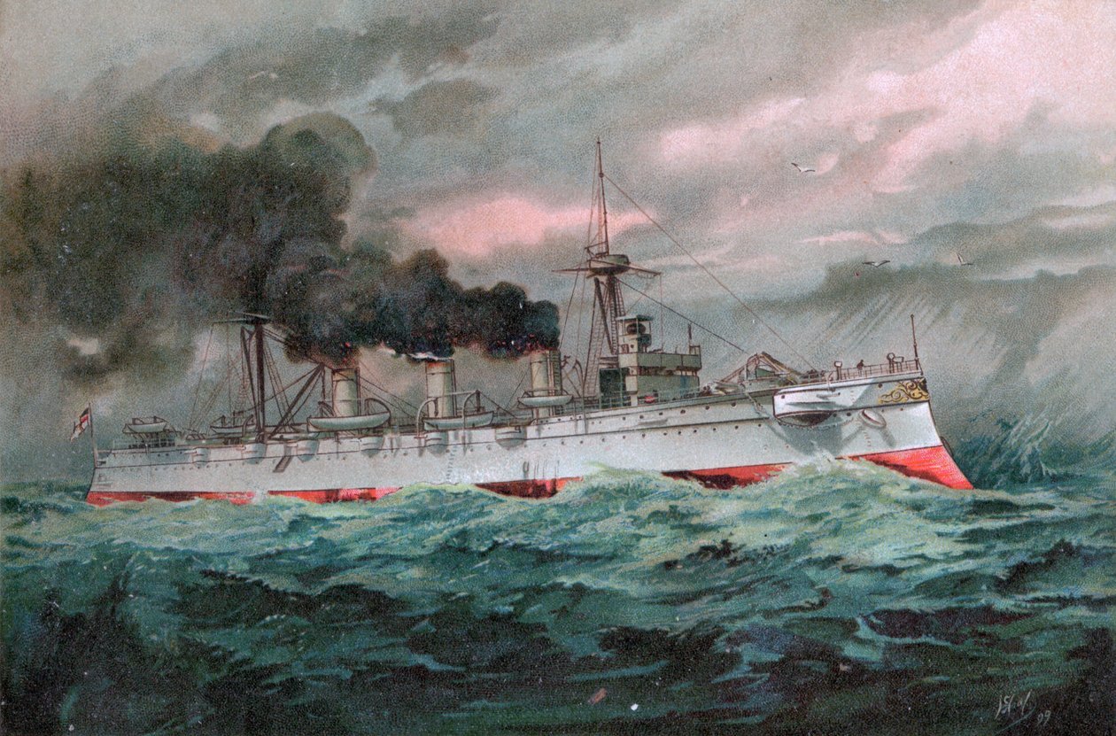 S.M. Stor cruiser keiserinne Augusta av Unknown