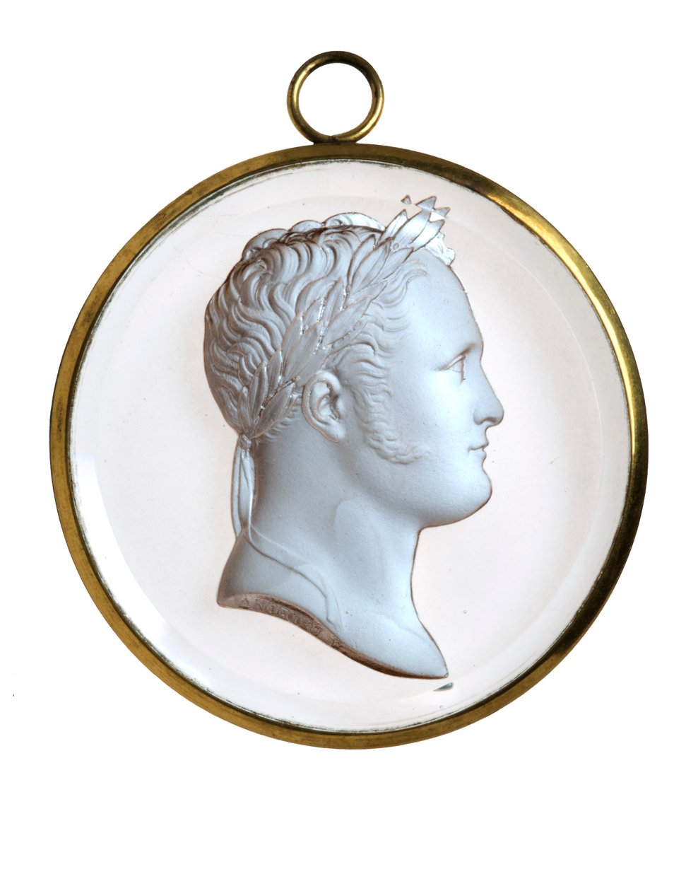 Alexander I av Russland, freden i Paris, ca. 1814 (glass, keramikk og gull) av Unbekannt Unbekannt