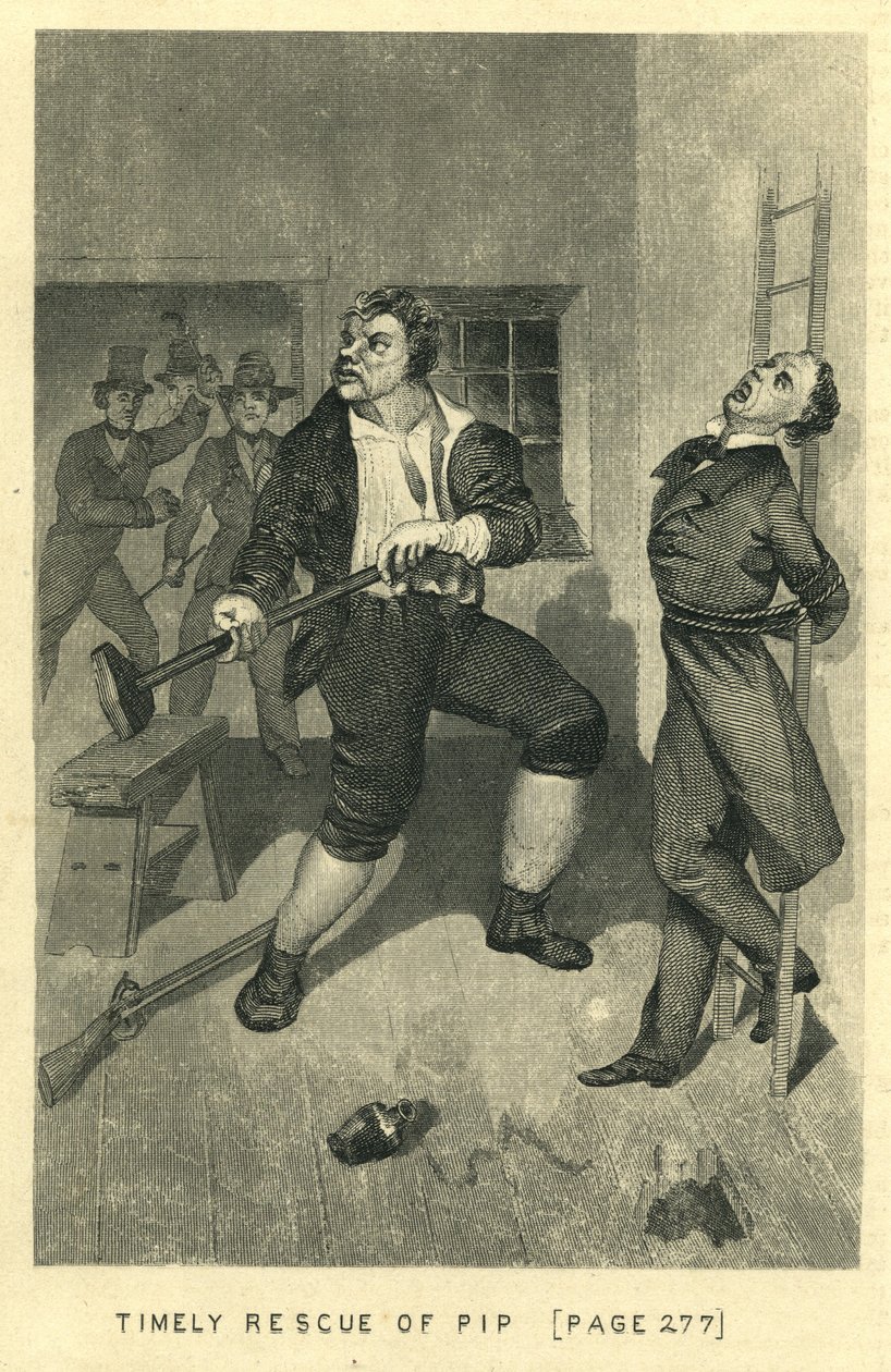 Store forventninger - Timely Rescue of Pip, 1862 av Unbekannt Unbekannt