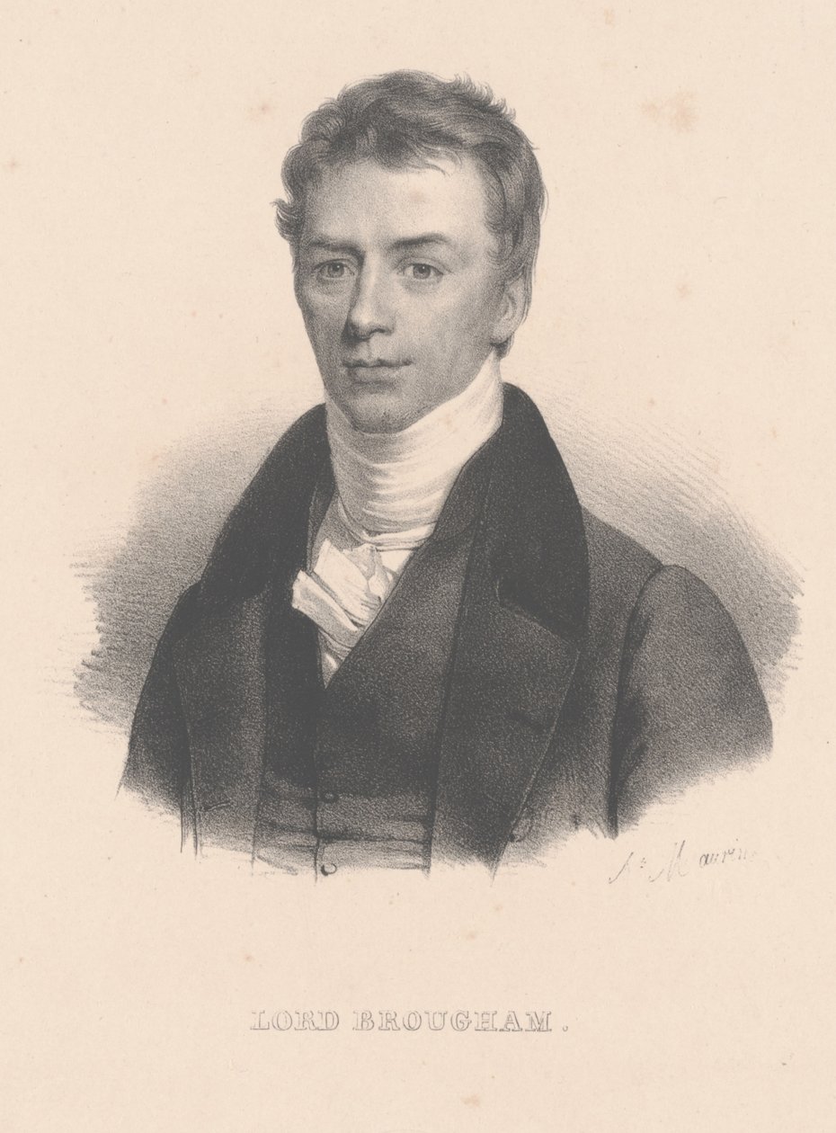 Lord Brougham av Unbekannt Unbekannt