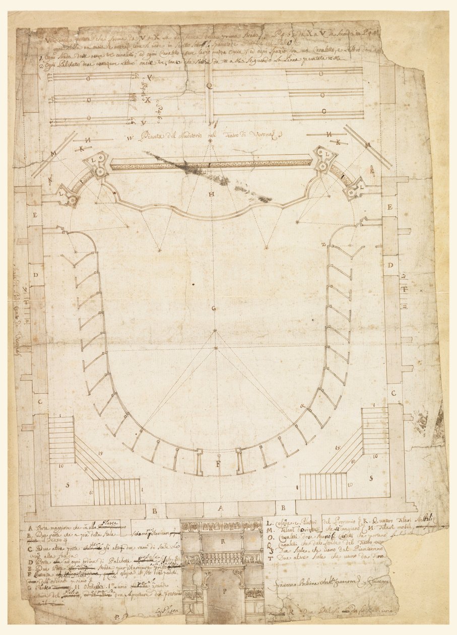 Philharmonic Theatre of Accademia Filarmonica av Unknown
