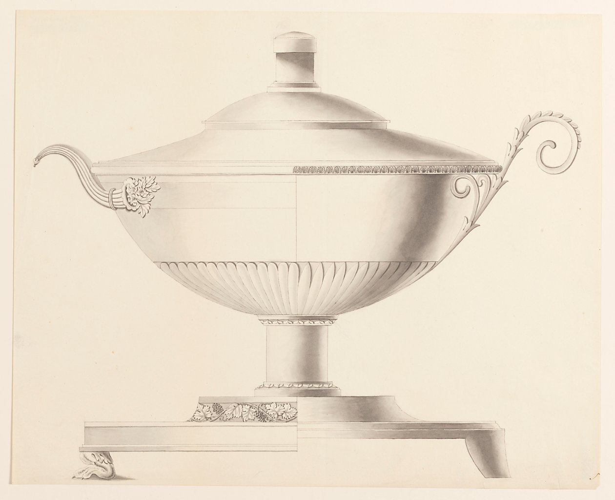 Design for en Tureen med alternativ av Unknown